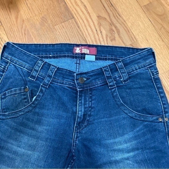31 H & M Fit SQIN skinny Jeans big back pockets High waist - Picture 4 of 16